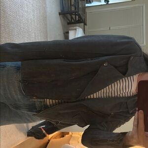 Blank NYC Black Leather Jacket
*vegan suede material